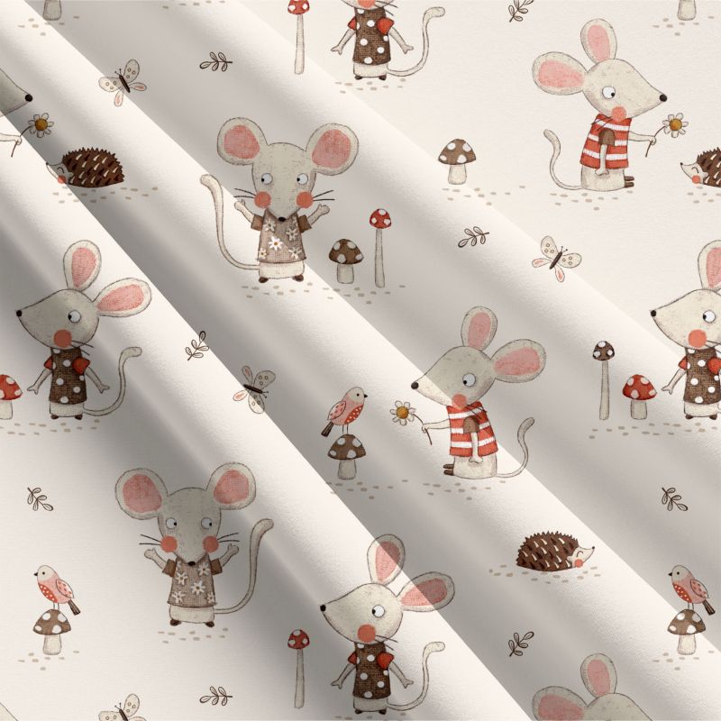 Roztomilé myšičky -materiálové varianty mavaga design