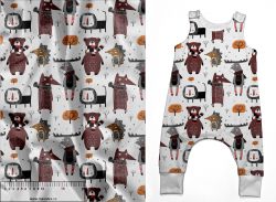 Lesní zvířátka -materiálové varianty mavaga design