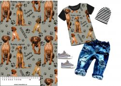 RIDGEBACK na šede army-materiálové varianty mavaga design