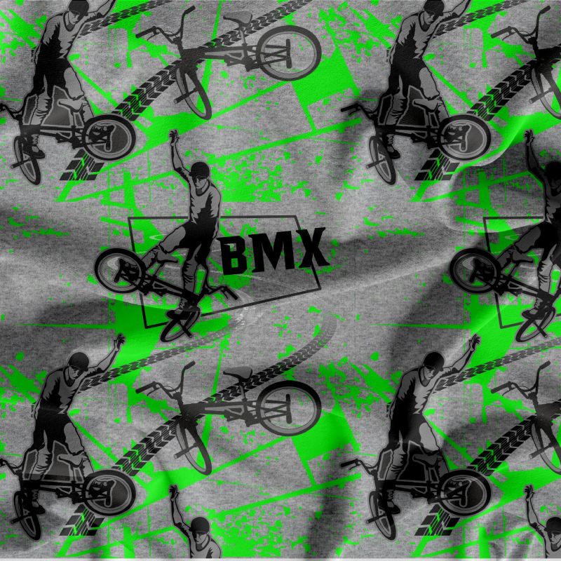 BMX cyklista-- materiálové varianty mavaga design