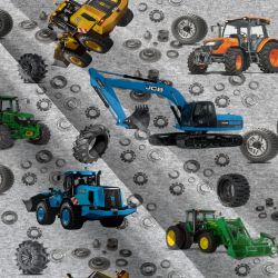 Šedá mellange traktory a kola - materiálové varianty mavaga design