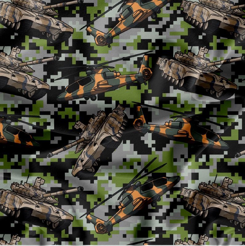 Tanky na kamufláži -materiálové varianty mavaga design