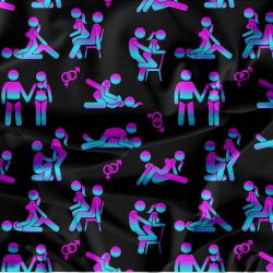 Kamasutra neon růžová- materiálové varianty mavaga design