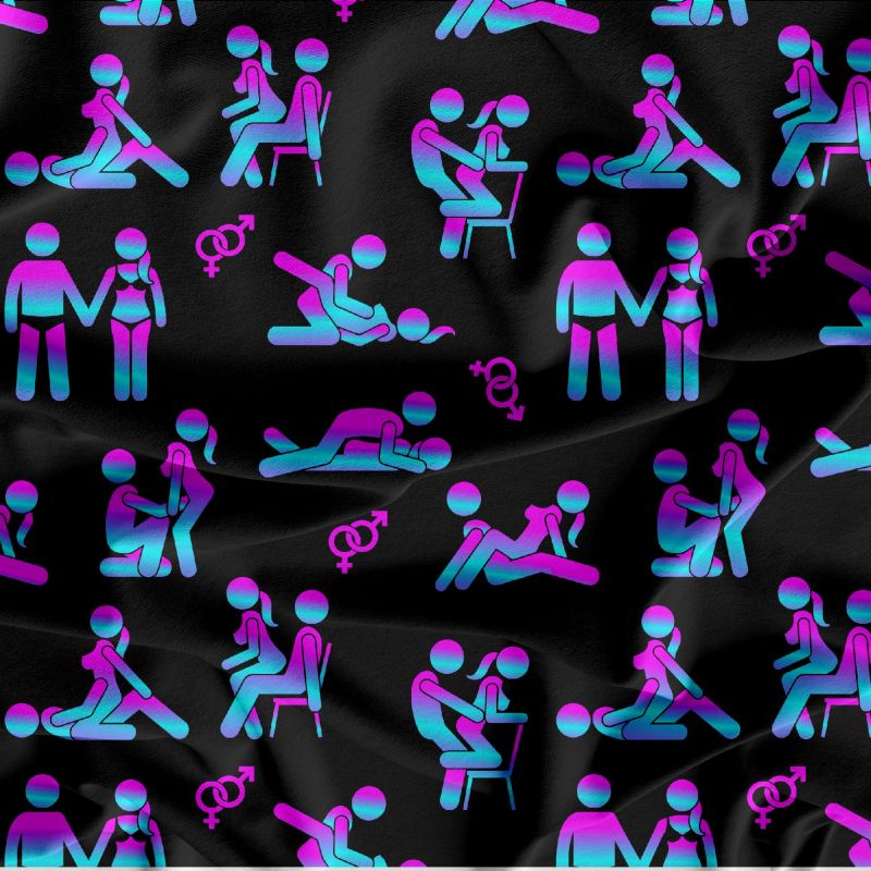 Kamasutra neon růžová- materiálové varianty mavaga design