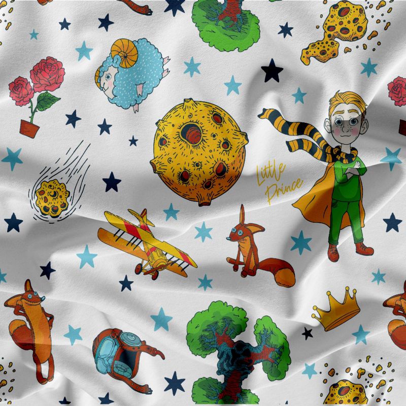 Malý princ světlá verze -materiálové varianty mavaga design