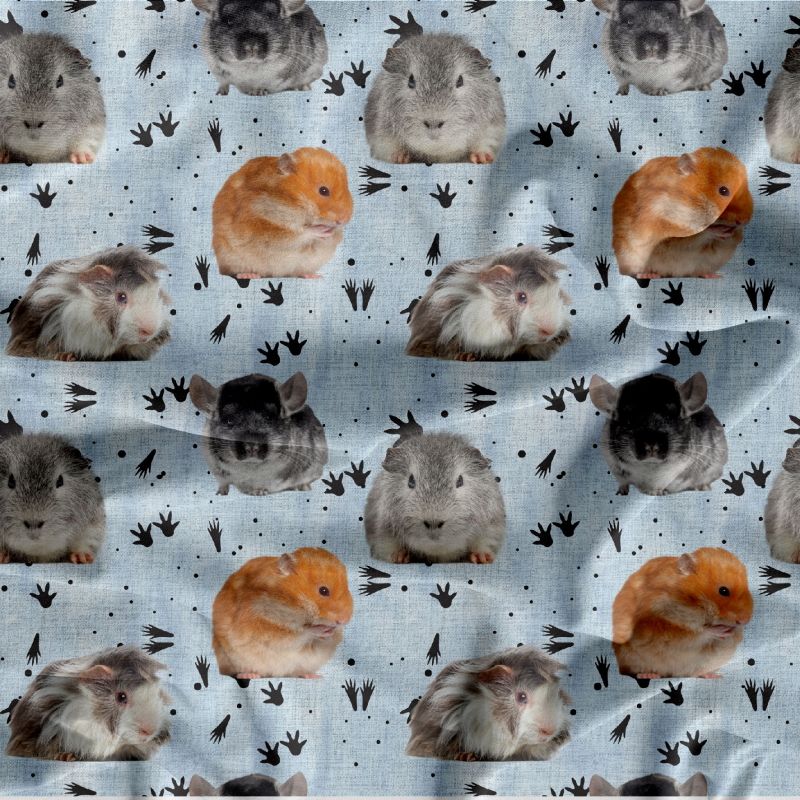 Morčátko na denimu- materiálové varianty mavaga design