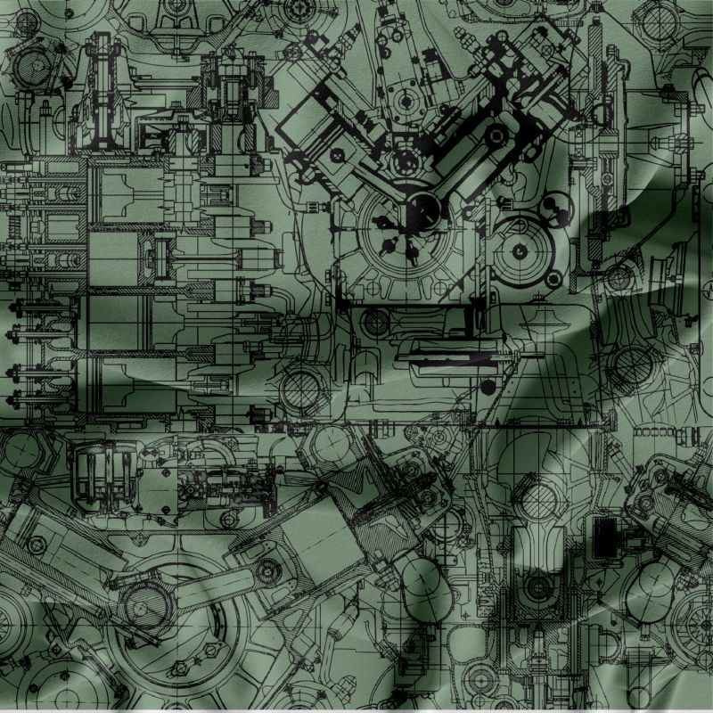 Nákresy motorů na ARMY- materiálové varianty mavaga design