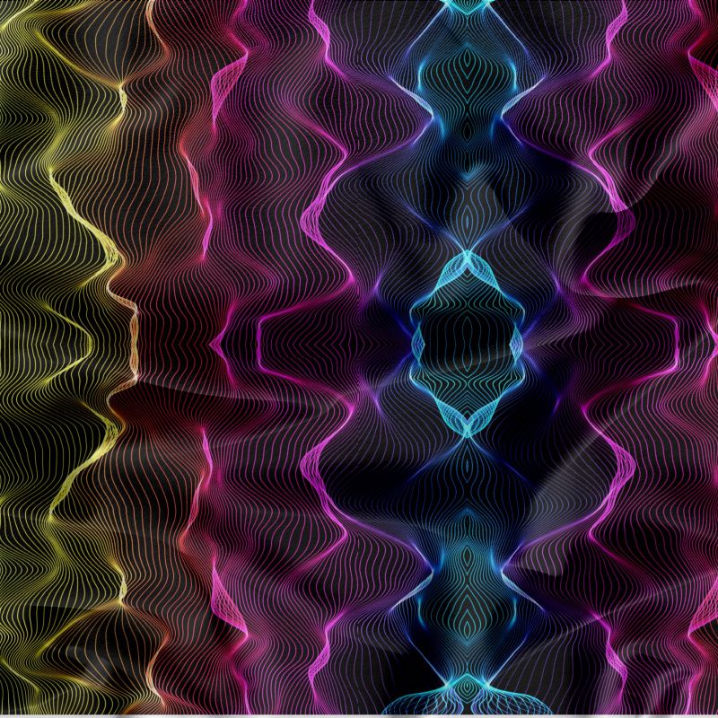 Neonové vlky- materiálové varianty mavaga design