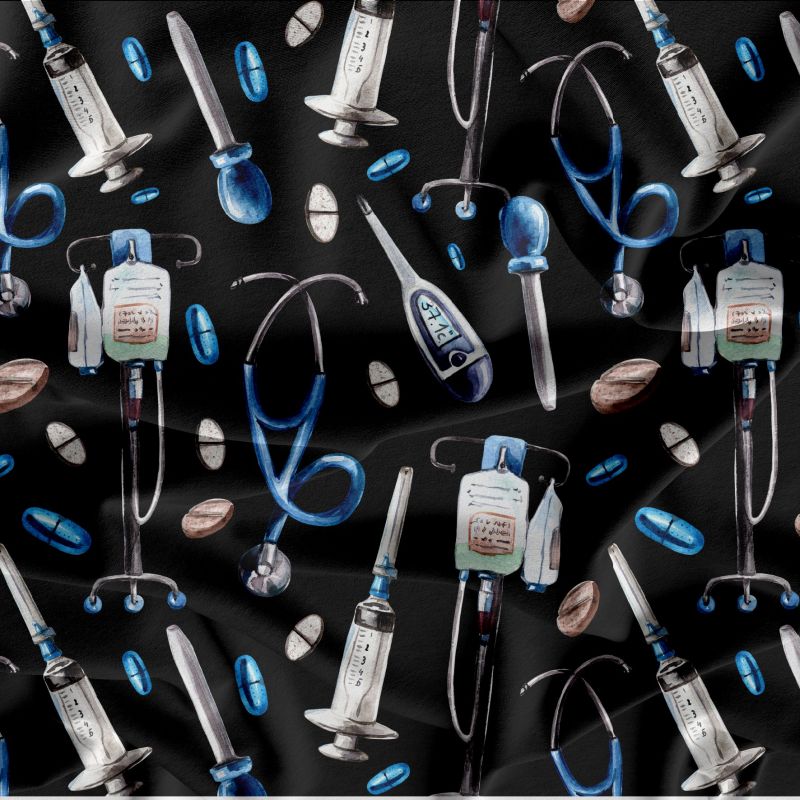 Tmavý medical- materiálové varianty mavaga design