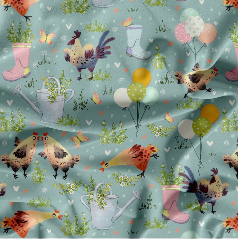 Slepičky zahradnice- varianty mavaga design