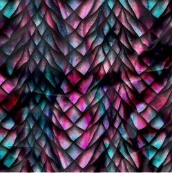 Dračí kůže růžová- materiálové varianty mavaga design