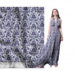 Modrotisk na bílé -materiálové varianty mavaga design