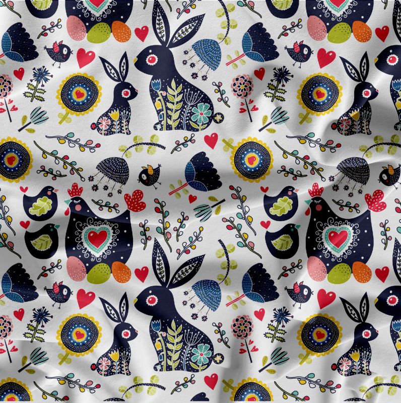 Barevný folklor - VELIKONOCE - materiálové varianty mavaga design