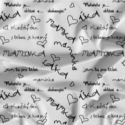 MAMINKA- TEXTY - materiálové varianty mavaga design
