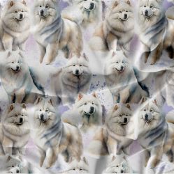 Samoyed- materiálové varianty mavaga design Samoyed- materiálové varianty mavaga design
