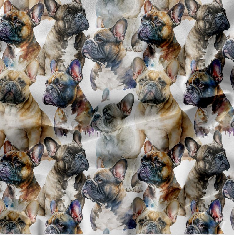 FRANCOUZKÝ buldog- materiálové varianty mavaga design