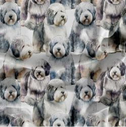 OldEnglishSheepdog- materiálové varianty mavaga design OldEnglishSheepdog- materiálové varianty mavaga design