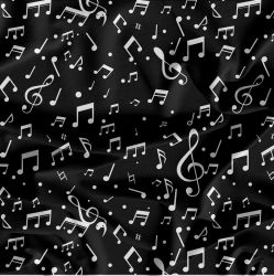 Noty na černé -materiálové varianty | Bela- polyesterový úplet, Torino -úplet funkční, MILKY -úplet funkční, FERRA -úplet, Lycra, PUSH UP LYCRA/ plavkovina, Garzato- počesaný funkční úplet, Termo lycra počesaná, Softshell zimní 320 gsm, Softshell ZIMNÍ PRUŽNÝ 220 gsm, Softshell letní pružný 220gsm, Softshell jarní 285 gsm, Kočárkovina, Micropeach -tkanina 100 % pes, Silver pružné plátno, Venezie úplet, Satén úpletový Valentino  PES+el., DOLOMITY--úplet /teplákovina počesaný, Microplyš pružný