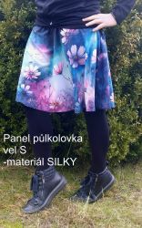 Panel na půlkolovku- vodní růže -materiálové varianty mavaga design Panel na půlkolovku- vodní růže -materiálové varianty mavaga design