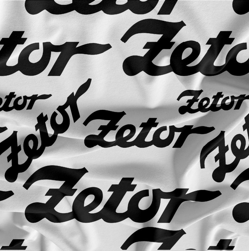ZETOR na bílé- materiálové varianty mavaga design