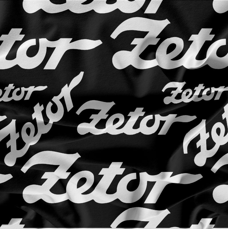 ZETOR na černé- materiálové varianty mavaga design