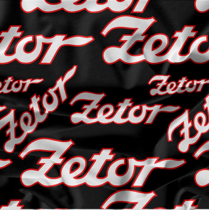 ZETOR na černé 2 -materiálové varianty mavaga design