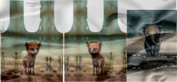Panel na tašku -HYENA
