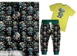 Roboti na černé-materiálové varianty mavaga design
