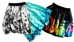 Panel na půlkolovku- ptáčkové akvarel-materiálové varianty mavaga design