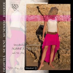 Papírový střih -Dámská dlouhá sukně Summer Breeze Mavatex Papírový střih -Dámská dlouhá sukně Summer Breeze Mavatex