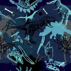 SAM1158 (Dinosaurus modrý - materiálové varianty)