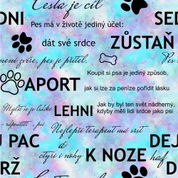 SAM1123C (PSÍ povely batika -materiálové varianty)