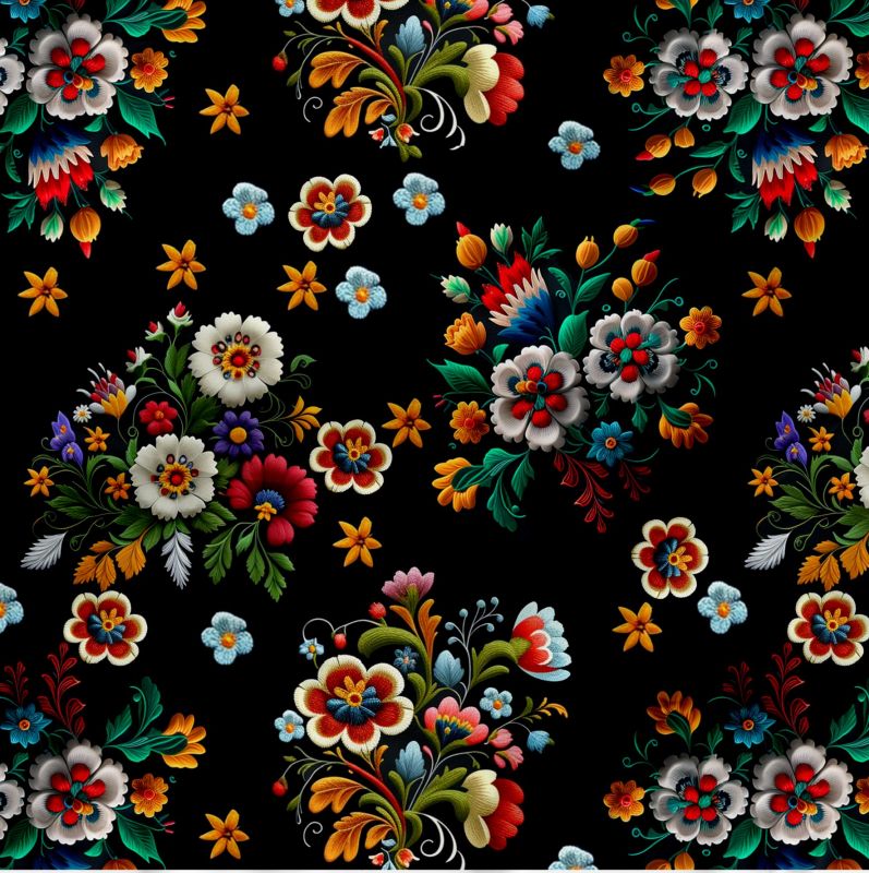 Folklor výška klasik -materiálové varianty mavaga design
