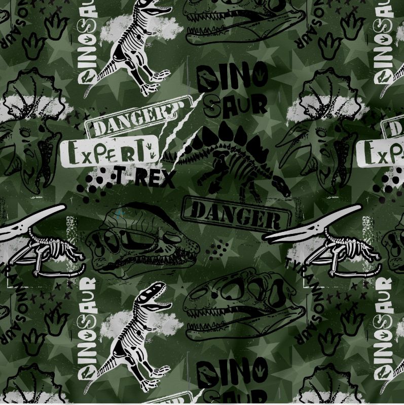 Dinosaurus army - materiálové varianty mavaga design