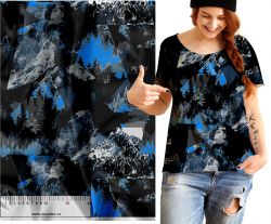 HORY modrá -materiálové varianty mavaga design