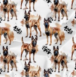 Belgický ovčák malinois -materiálové varianty mavaga design