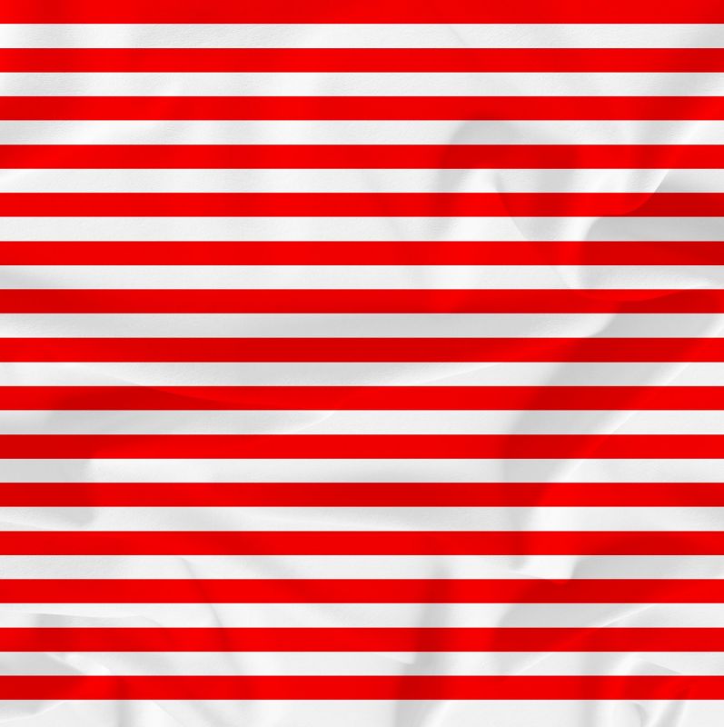Námořnický pruh 1cm červený - materiálové varianty mavaga design