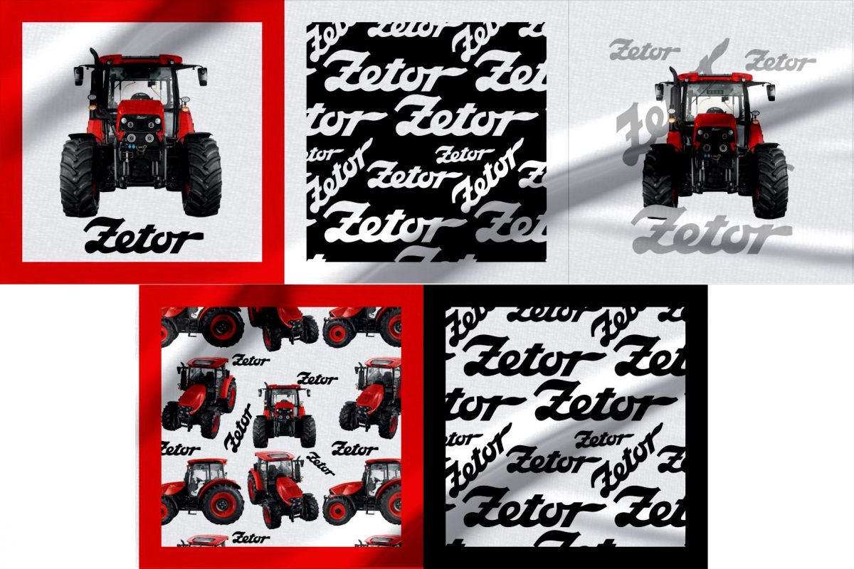 Panel malý - ZETOR -materiálové varianty ČESKÝ VÝROBEK