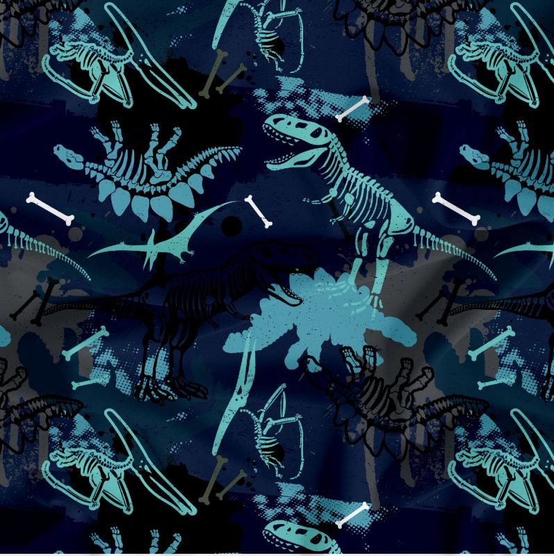Dinosaurus modrý - materiálové varianty mavaga design