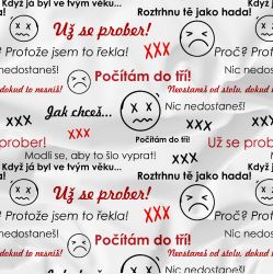 RODIČOVSKÉ HLÁŠKY -materiálové varianty | Bela- polyesterový úplet, Torino -úplet funkční, MILKY -úplet funkční, FERRA -úplet, Lycra, PUSH UP LYCRA/ plavkovina, Garzato- počesaný funkční úplet, Termo lycra počesaná, DOLOMITY -počesaný 250 gsm, Softshell zimní 320 gsm, Softshell LETNÍ NEPRUŽNÝ, Softshell ZIMNÍ PRUŽNÝ 220 gsm, Softshell letní pružný 220gsm, Softshell jarní 285 gsm, Softshell BERÁNEK, Kočárkovina, Micropeach -tkanina 100 % pes, Silver pružné plátno, X-BAVLNĚNÝ SATÉN, BAVLNĚNÝ úplet LORA 180, Bavlněná teplákovina LORA 250 gsm, BAVLNĚNÝ úplet MIRA 230, Mušelín, SILKY, Venezie úplet, Satén úpletový Valentino  PES+el., Microplyš pružný