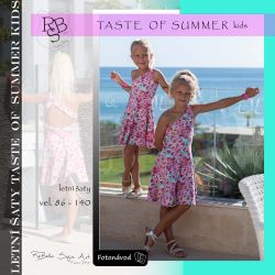 Papírový střih -dětské šaty Taste Of Summer 