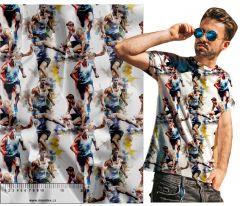 Atletika kluk akvarel -materiálové varianty mavaga design