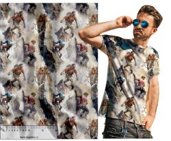Horolezec muž akvarel -materiálové varianty mavaga design