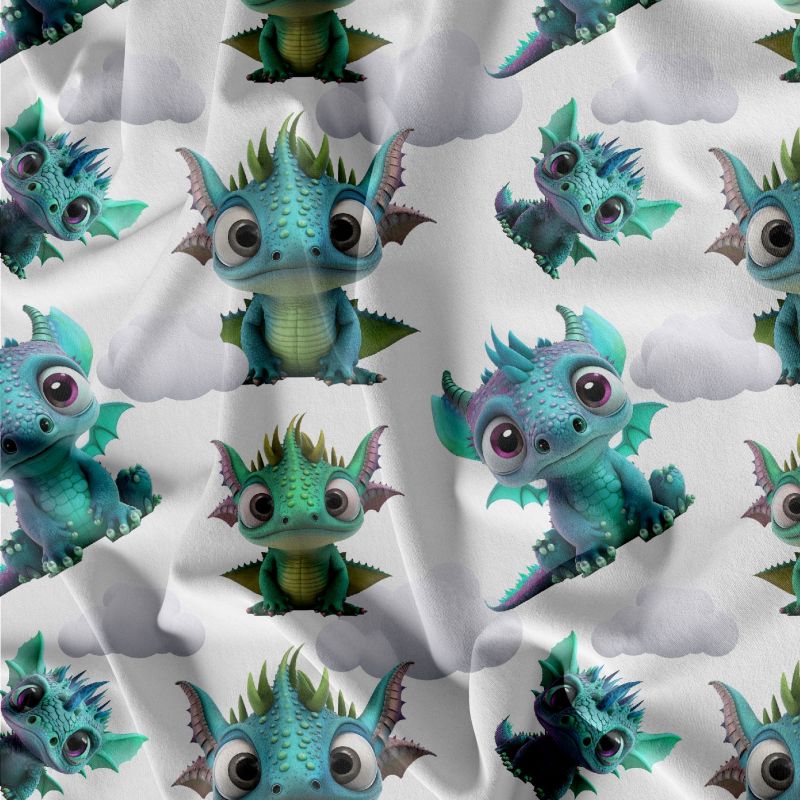 Modrý draci -materiálové varianty mavaga design