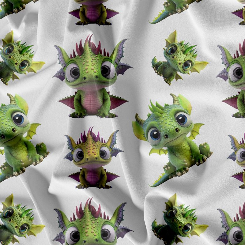 Zelený draci -materiálové varianty mavaga design
