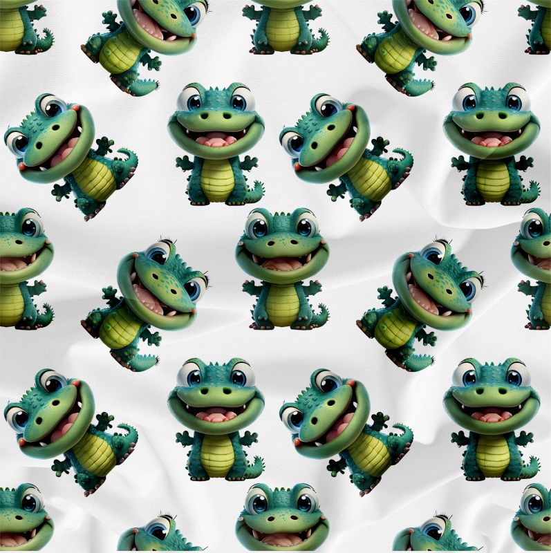 Roztomilý krokodýlkové -materiálové varianty mavaga design