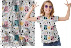Kočičky s duhou-materiálové varianty mavaga design