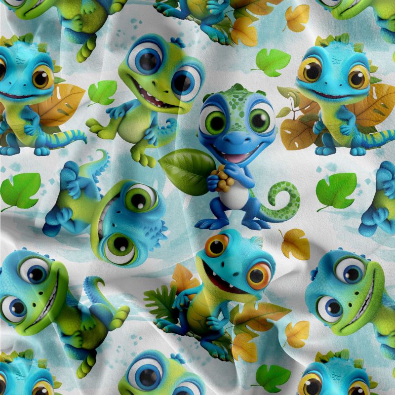Bláznivý chameleoni-materiálové varianty mavaga design