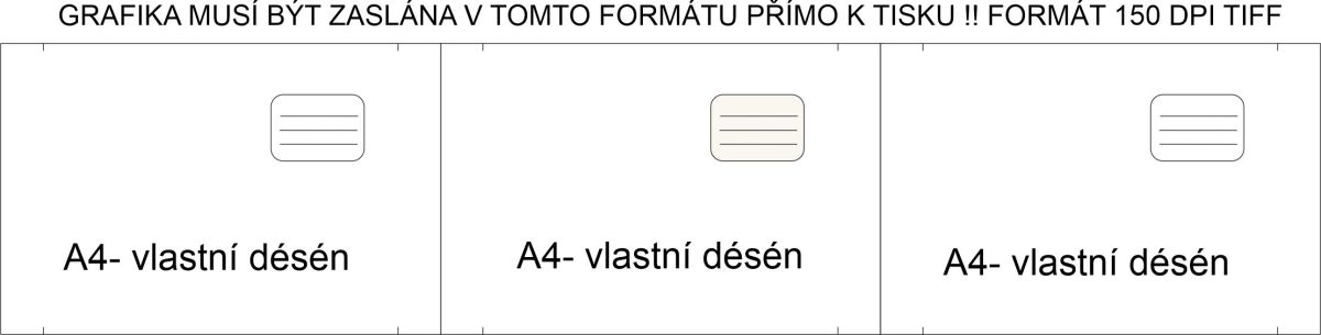 Panely na obaly na přání - OBALY vlastní desén- VARIANTY !!! vyrobeno v EU