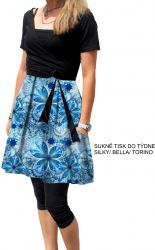 Papírový střih - DÁMSKÉ šaty LINDA -vel.2XS-3XL Mavatex střih na šaty
